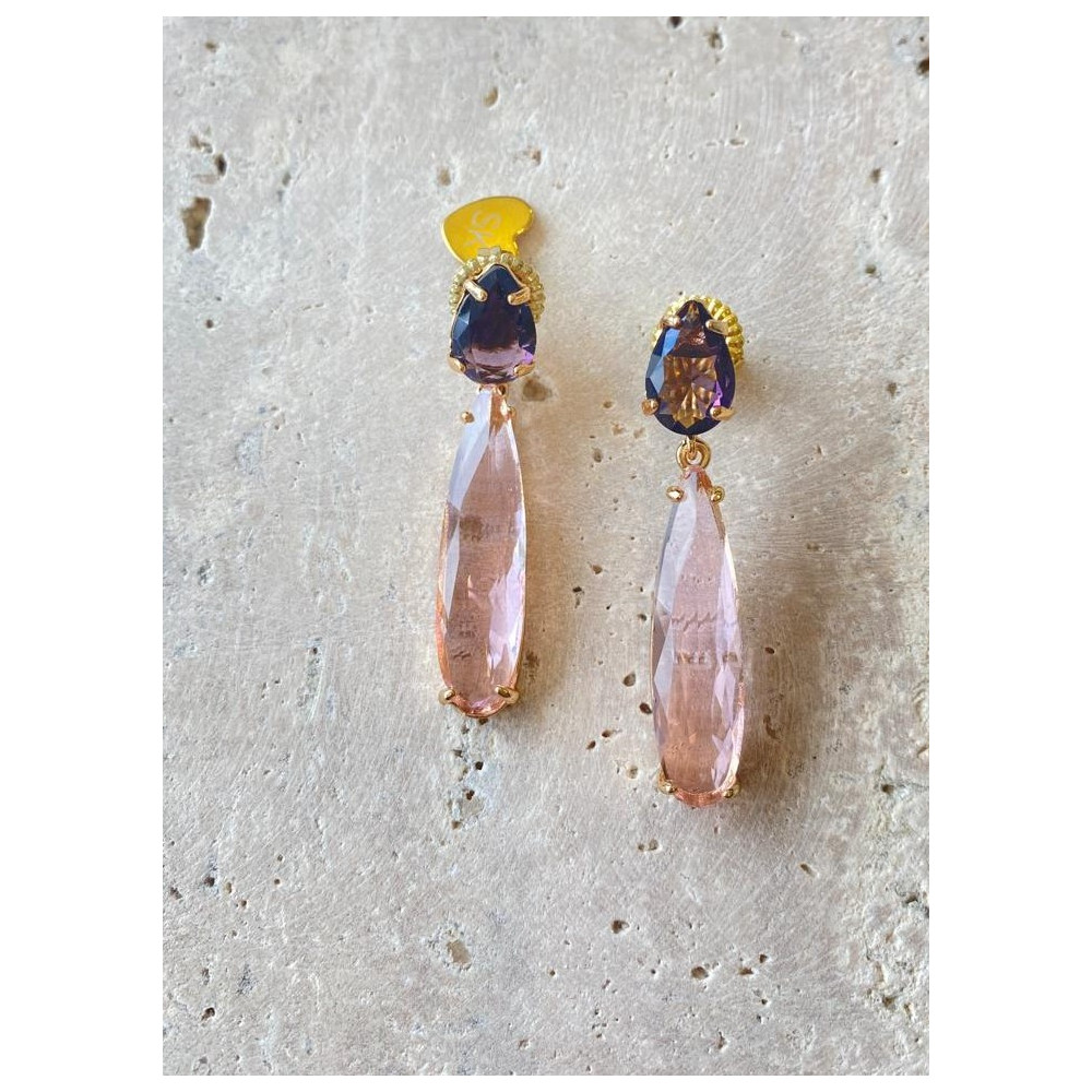 ARETES CON CRISTALES