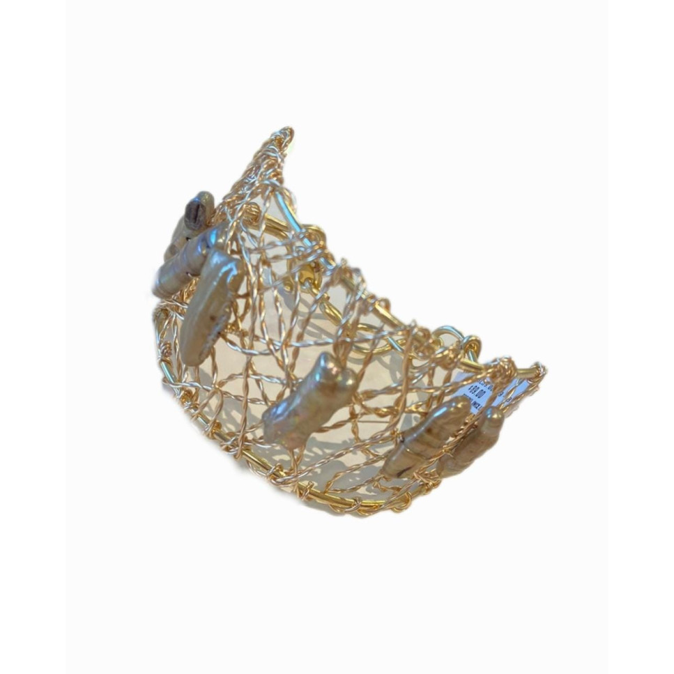 PULSERA DE ALAMBRISMO GRUESA