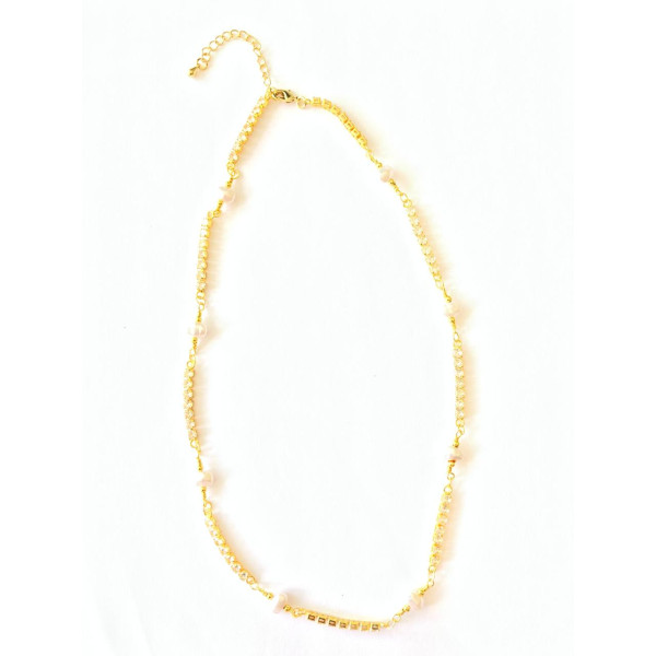 COLLAR DORADO CON DETALLE EVIL EYE